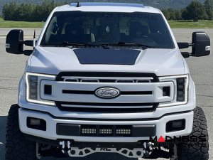 Ford F-150 Flexible Solar Panel Kit - Complete Kit w/ Waterproof Controller + Hood Decal - 3rd Gen 2015-2020 - 90W Ford F-150 Flexible Solar Panel Kit - Complete Kit w/ Waterproof Controller + Hood Decal - 3rd Gen 2015-2020 - 90W